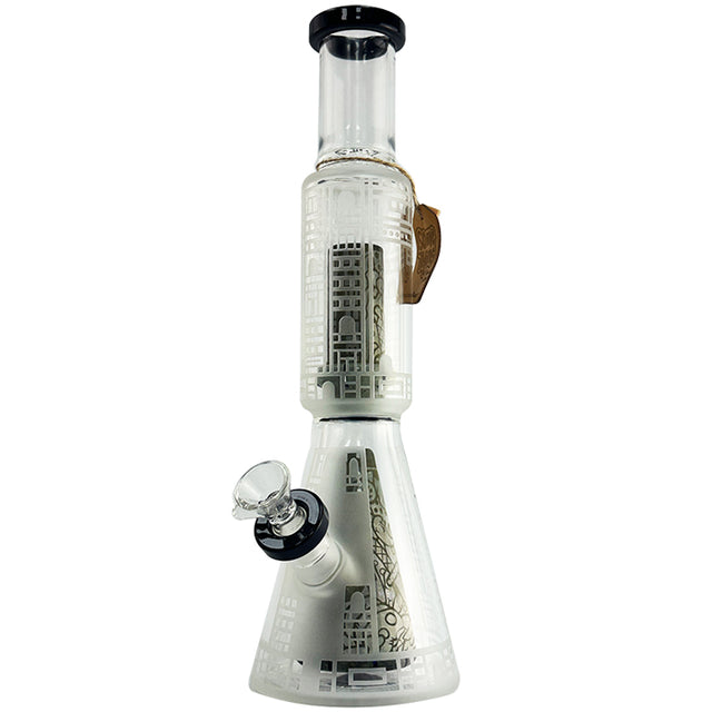 11" Double Layer Ball Inside Waterpipe – Something Glass