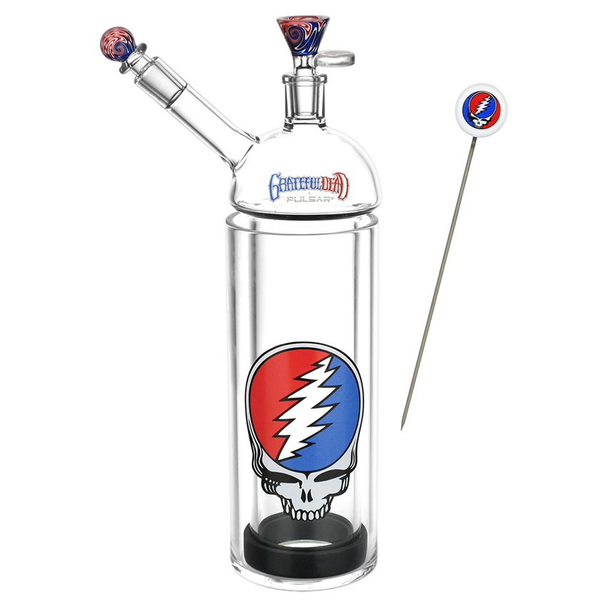 12.25" Glass Gravity Bong 14mm Female – Grateful Dead x Pulsar