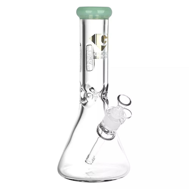 12" Diamond Glass American Made Beaker Water Pipe 14mm F – Pulsar