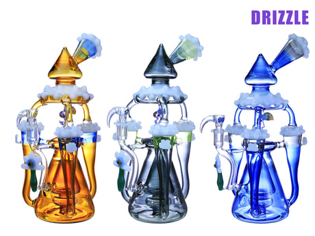 13.5" Drizzle Glass Waterpipe – Something Glass