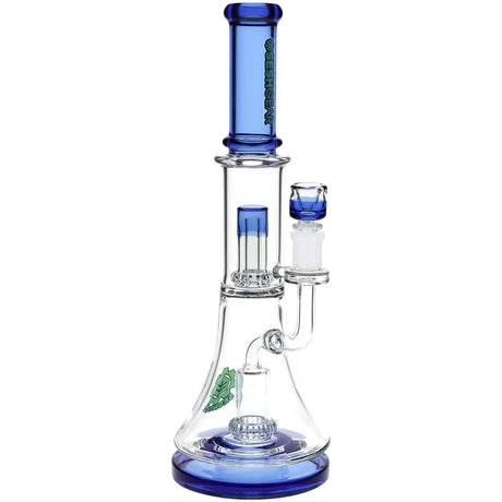 13" Double Showerhead Perc Glass Water Pipe 14mm F – SeshGear