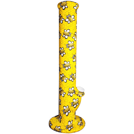 14 Inch Silicone Water Pipe – Straight Tube – Mixed Colors
