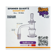 14mm 90 Degree Spinner Quartz Banger – Something