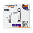 14mm/90 Spinner Quartz Middle Balls Banger – Something