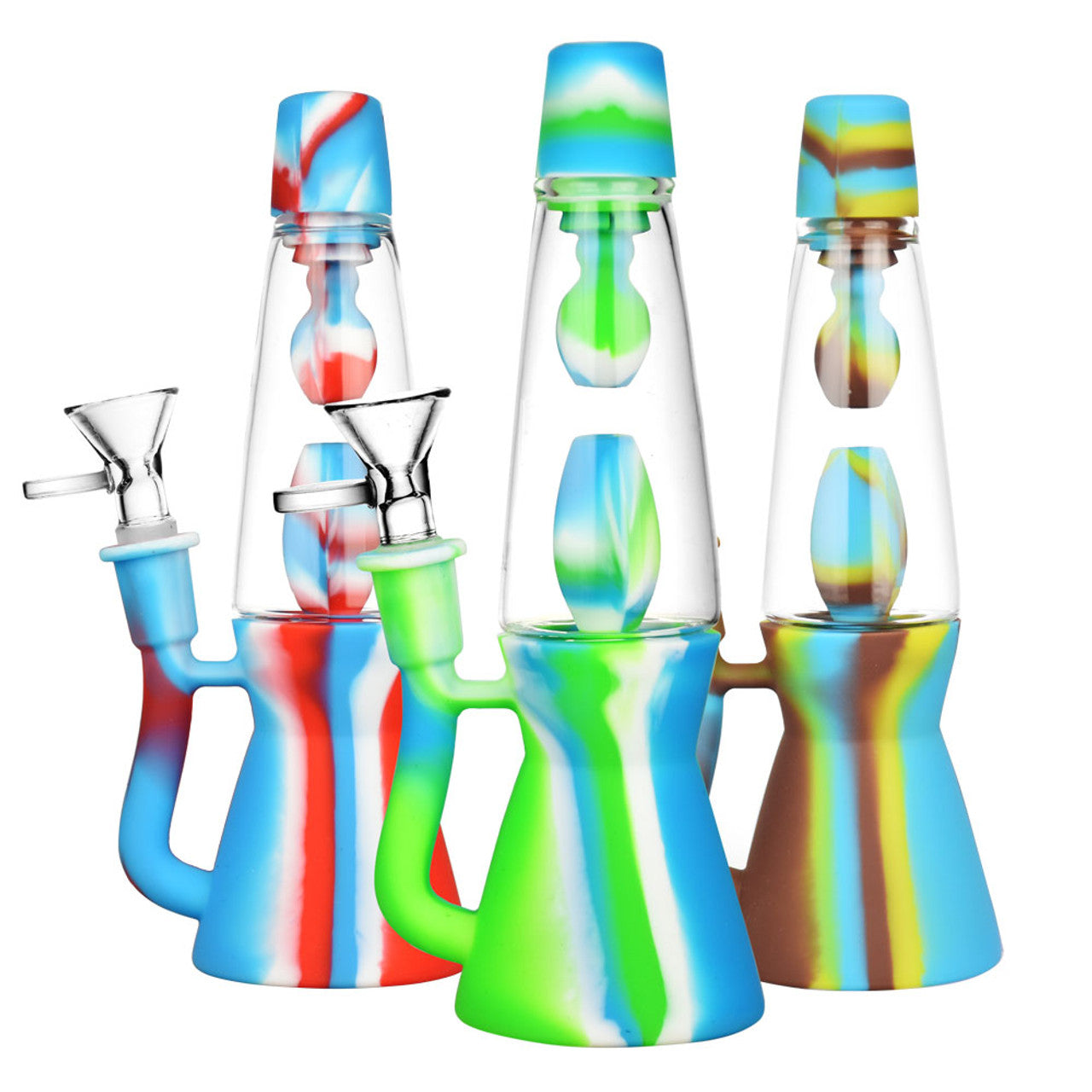 14mm F Lava Lamp Water Pipe – Assorted Colors – Pulsar