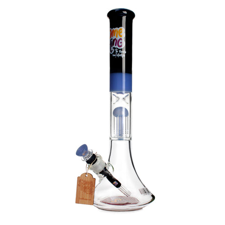 16" 8 Arm Perc Glass Waterpipe – Something Glass