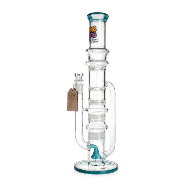 18" Showerhead Perc Glass Waterpipe – Something Glass