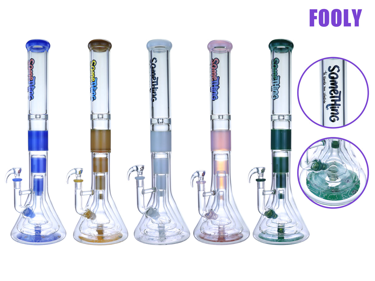 19.2" Fooly Glass Waterpipe – Something Glass
