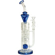 19" Swiss Pillar Perc Glass Waterpipe – Something Glass