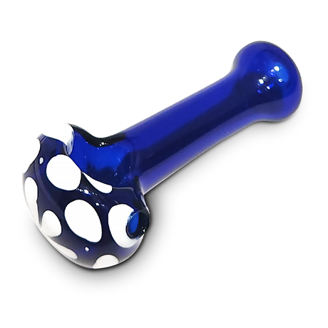 2.5-Inch Glass Hand Pipe – Polka Dot Design