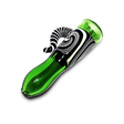 3.5-Inch Chillum Hand Pipe with Wig Wag Design