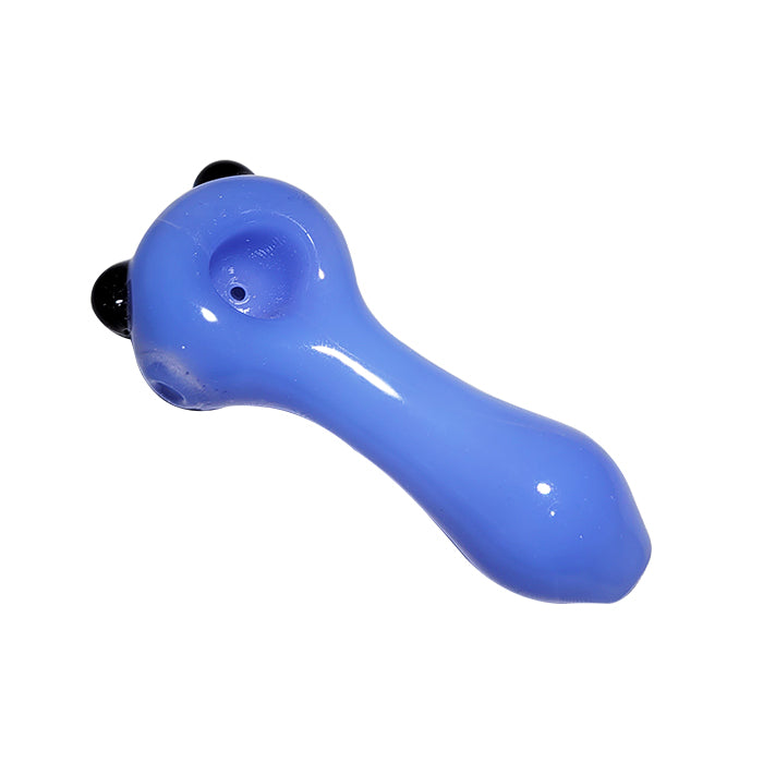 3.5" Glass Hand Pipe – Pastel Finish (Asst. Colors)