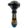 4.5" Black Shade Printed Design - Something Glass Handpipe
