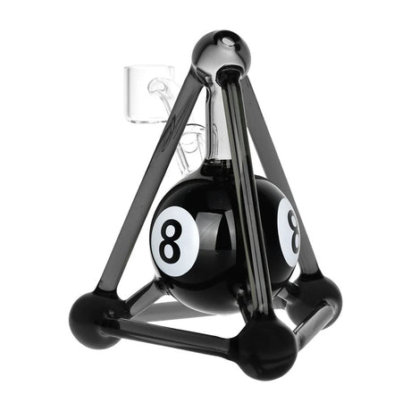 4.5" Corner Pocket Suspended 8-Ball Dab Rig – 10mm Female – Pulsar