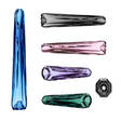 4" Handpipe W Pendant Design - Something Glass