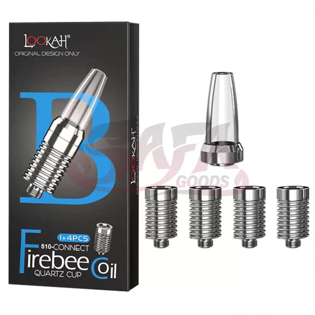 [4PC] Type-B Quartz Cup Coils - Lookah Firebee