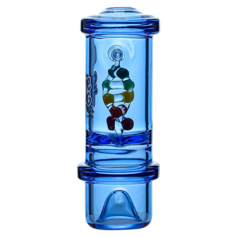 4" glass handpipe dna inside - something