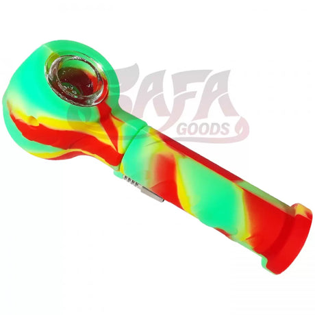 5.5 Inch Silicone Hand Pipe + Nectar Collector Kit
