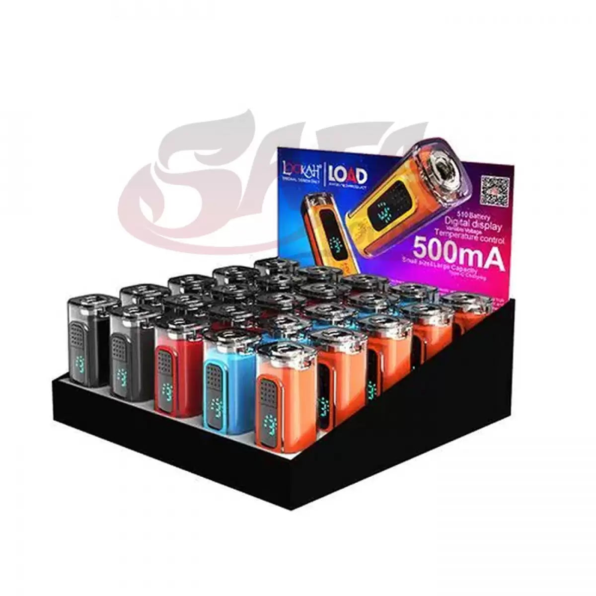 510 Batteries 25PC Display - Lookah Load
