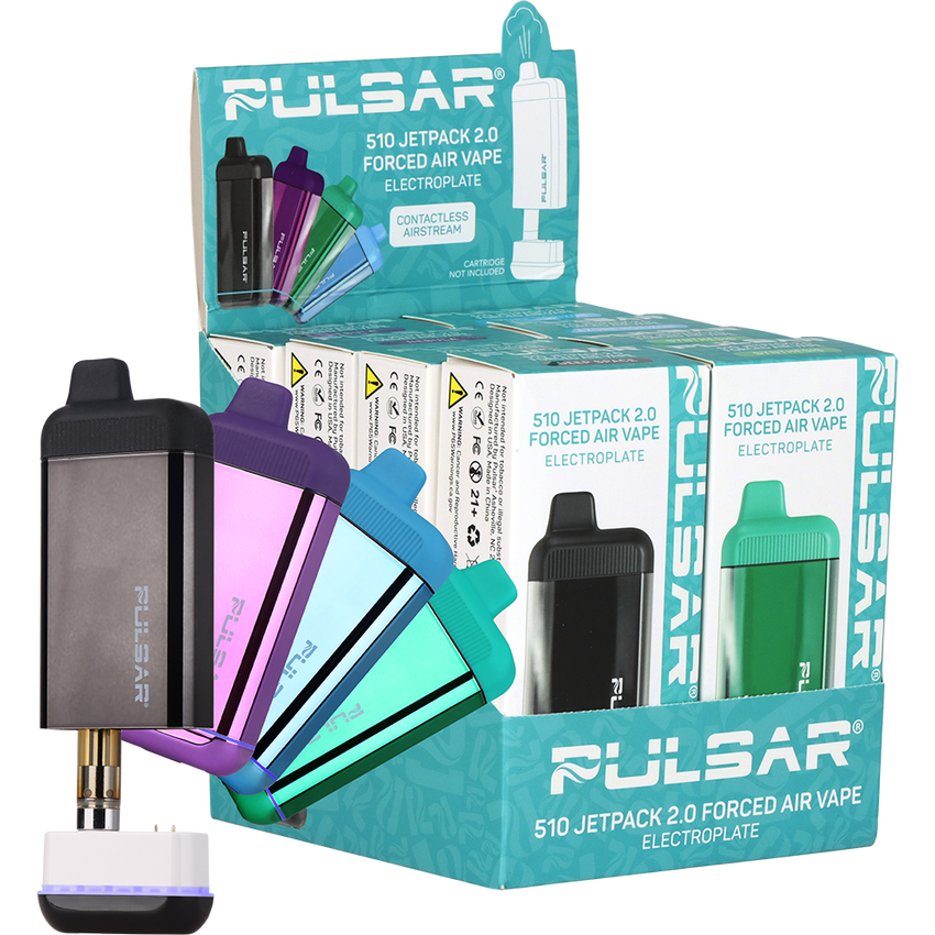 510 Jetpack 2.0 Variable Voltage Forced Air Vape [8PC] - Pulsar