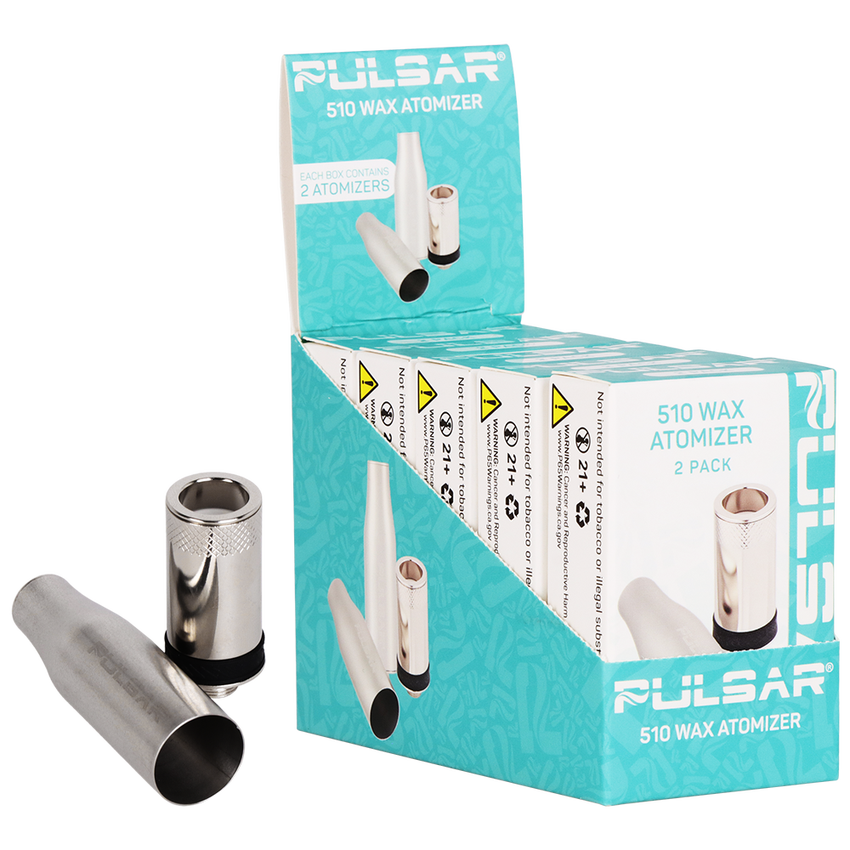 510 Wax Atomizer Bullet [5PC/2CT] - Pulsar