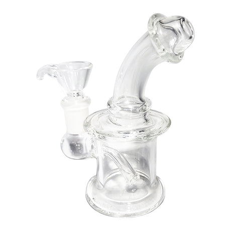 5" Clear Banger Hanger Mini Rig
