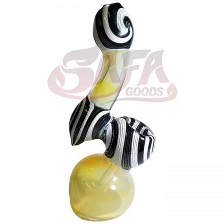 5" Fumed Glass Bubbler Water Pipe