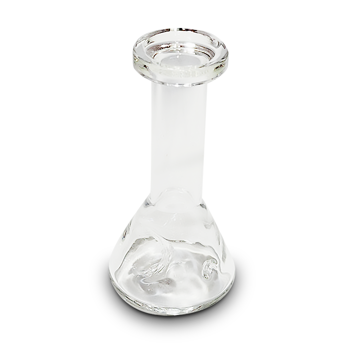 5 Inch Glass Hand Pipe - Mini Beaker [Clear]