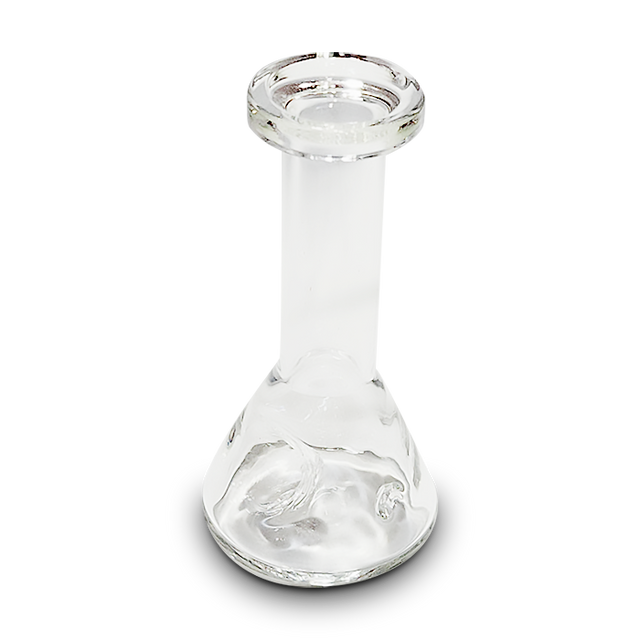 5 Inch Glass Hand Pipe - Mini Beaker [Clear]