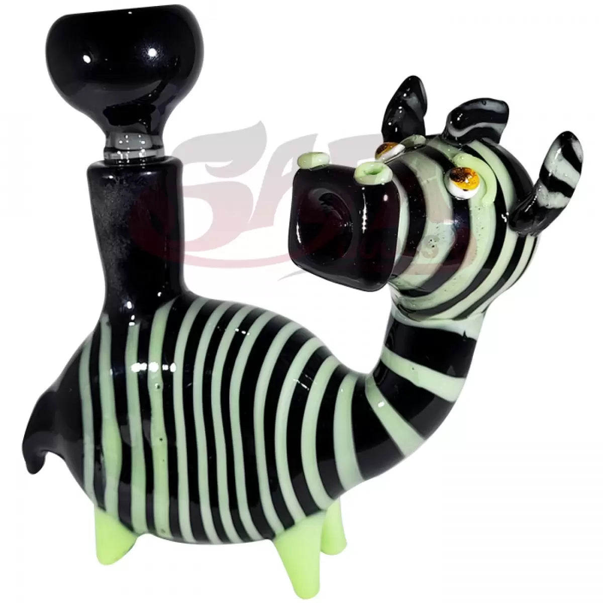 5 Inch Zebra Waterpipe