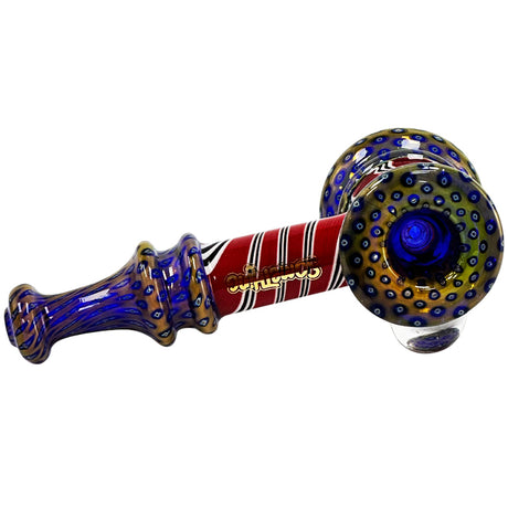 6.5" Something Glass Handpipe Printed Hammer Design