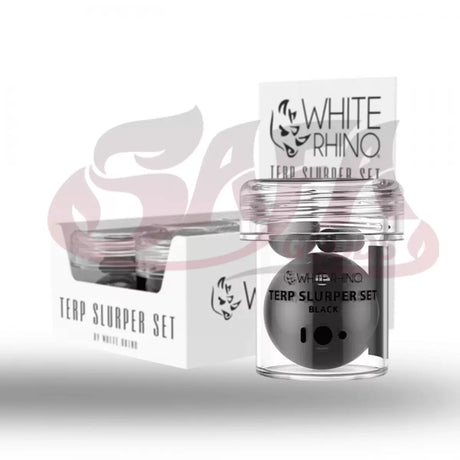 6PC Terp Slurper Retail Display - White Rhino