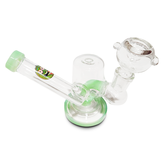 6" Sidecar Banger Hanger Glass Water Pipe