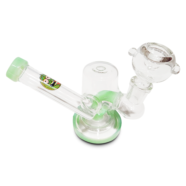 6" Sidecar Banger Hanger Glass Water Pipe