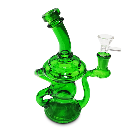 7.5 Inch Klein Recycler Glass Water Pipe – Asst. Colors