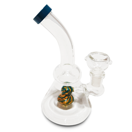 7" Glass Water Pipe with Showerhead Percolator