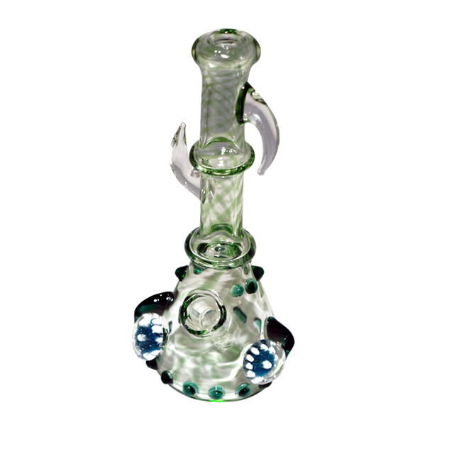 7 Inch Implosion Design Glass Water Pipe