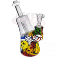 7" Silicone/Glass Banger Hanger – Dome Perc – Assorted Designs