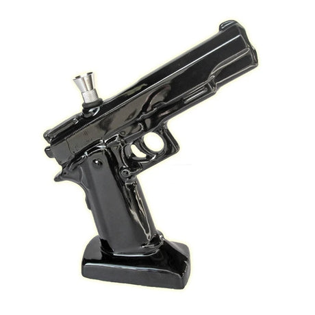 8.5" .45 Pistol Ceramic Water Pipe