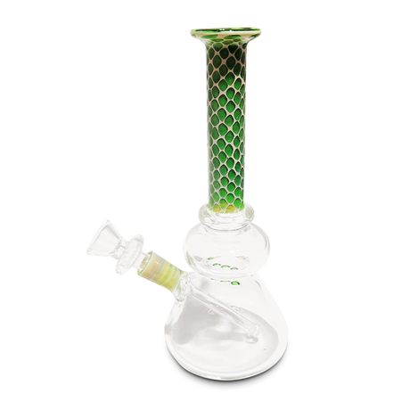 8 Inch Honeycomb Beaker Glass Water Pipe