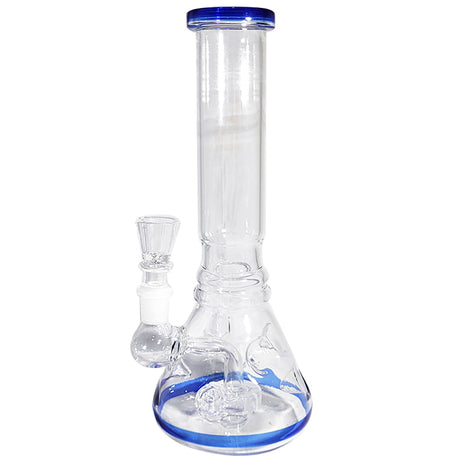 8 Inch Textured Beaker Water Pipes