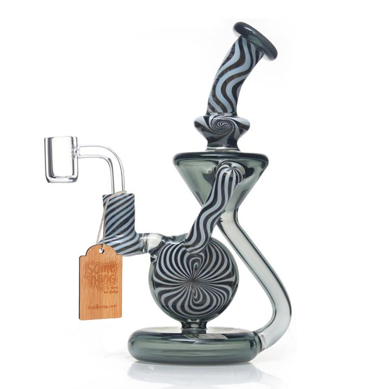 8" Recycler Oil Rig Glass Water Pipe – Something Glass