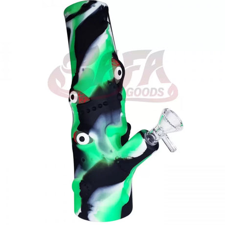 9 Inch Silicone Alien Theme Water Pipes – Assorted Colors