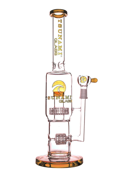 Amber 14" Tsunami Showerhead Stereo Water Pipe