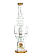 Amber 21" Tsunami Electric Shower Head Triple Honeycomb Water Pipe