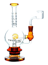 Amber 8" Tsunami Shower Head Water Pipe