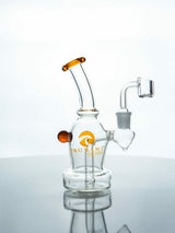 Amber Tsunami 6” Mini Egg Dab Rig – Glass Pipe