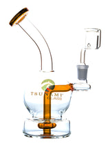 Amber Tsunami 7" Showerhead Concentrate Water Pipe