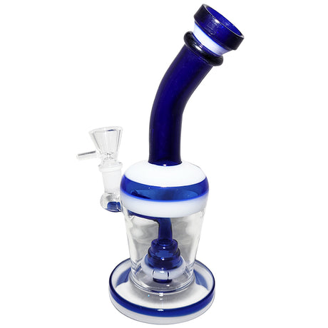Angled Percolator Downstem Glass Water Pipe