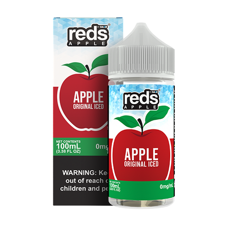 Apple Ice FB E-Liquid 100ML - Reds Apple